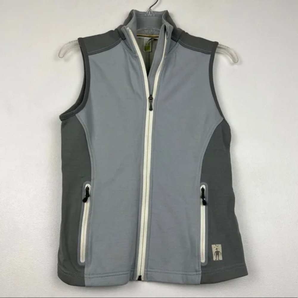 Smartwool Full Zip Mock Neck Vest Jacket